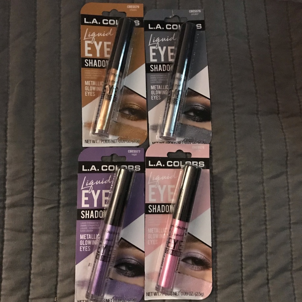 L.A. Colors Liquid Eye Shadow 4 Pack! Get them all
